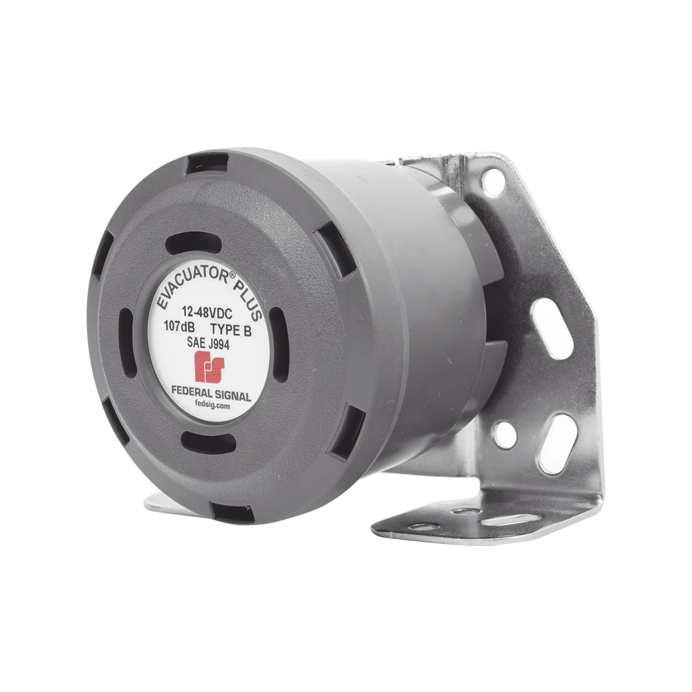 ALARMA DE REVERSA VEHICULAR Y SIRENA DE EVACUACIÓN, 12-48 VCC, 107 DB-Sirenas / Bocinas y Controladores Vehiculares-FEDERAL SIGNAL-Bsai Seguridad & Controles