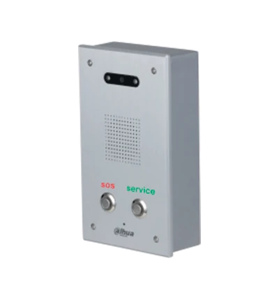 DAHUA DHI-VTA2302A - TERMINAL DE AYUDA O INTERCOMUNICADOR /2.7" 2MP CMOS DE ALTA DEFINICIÓN, BAJA ILUMINACIÓN / PANEL DE ALUMINIO ANODIZADO / ILUMINACIÓN AUTOMÁTICA Y VISIÓN NOCTURNA / ALARMA DE UN BOTÓN: LLAMADA DE EMERGENCIA SOS #XCDAHUA-Frentes de Calle-DAHUA-Bsai Seguridad & Controles