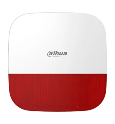 DAHUA DHI-ARA13-W2 - SIRENA INALÁMBRICA PARA EXTERIOR CON ESTROBO ROJO/ 110DB / MÚLTIPLES SONIDOS DE ALARMA/ IP65/ ALARMA DE BATERÍA BAJA/ #ALARMASDAHUA-Sirenas-DAHUA-Bsai Seguridad & Controles