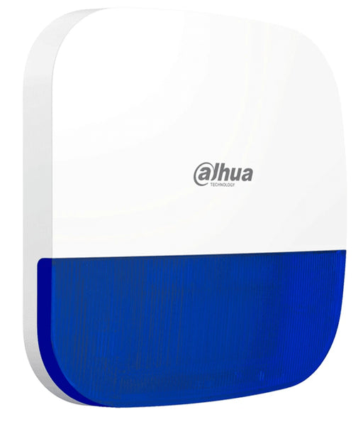 DAHUA DHI-ARA13-W2 - SIRENA INALÁMBRICA PARA EXTERIOR CON ESTROBO AZUL/ 110DB/ MÚLTIPLES SONIDOS DE ALARMA/ IP65/ ALARMA DE BATERÍA BAJA/ #ALARMASDAHUA #LONUEVO-Sirenas-DAHUA-DHT1190002-Bsai Seguridad & Controles