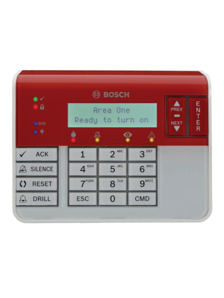 BOSCH I_B926F - TECLADO CON CONEXION SDI2 / COMPATIBLE INCENDIO / ALFANUMERICO-Teclados-BOSCH-Bsai Seguridad & Controles