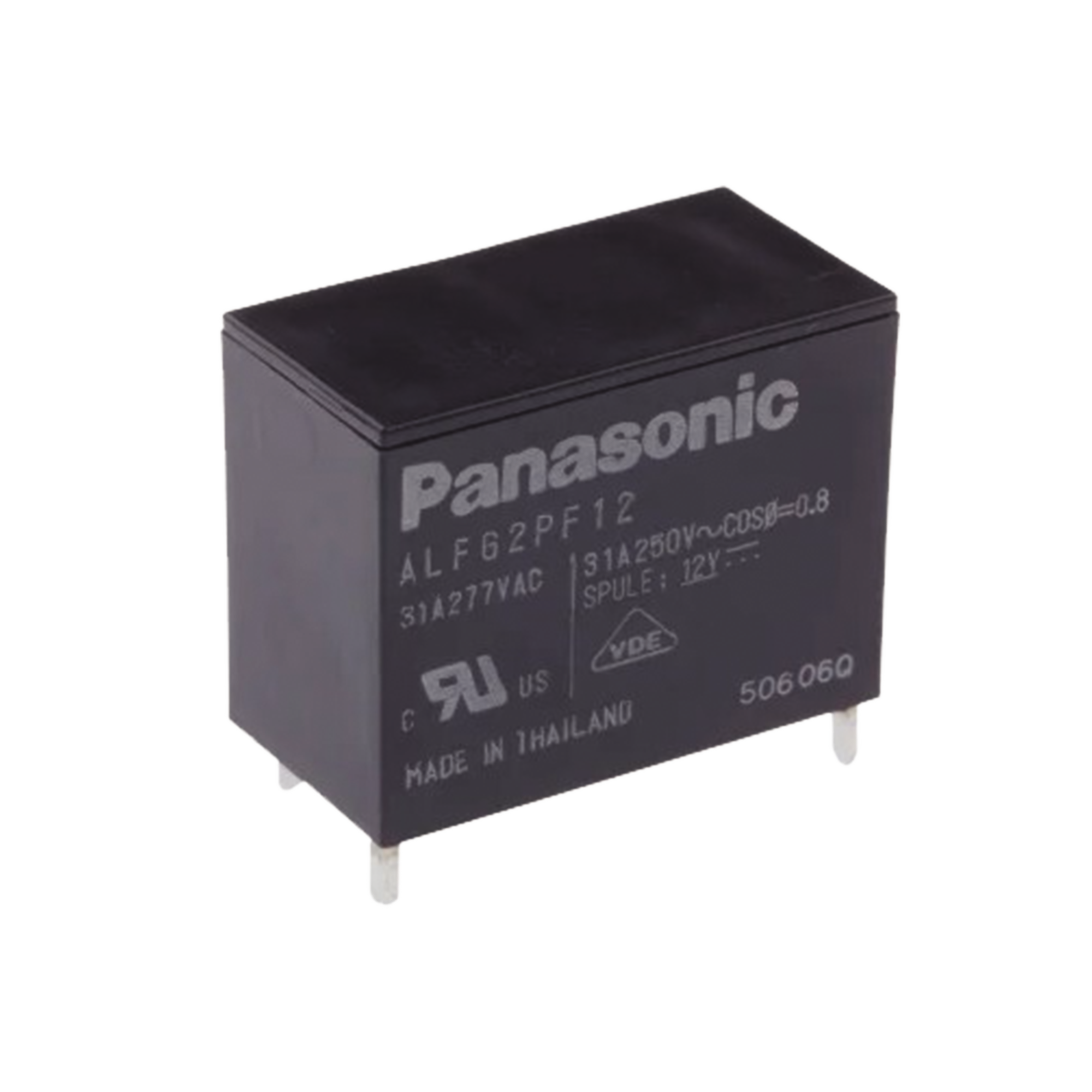 RELEVADOR DE 4 PINES PARA TARJETAS IMPRESAS THROUGH-HOLE DE 12 VCC, 31 AMP.-Accesorios Generales-SYSCOM PARTS-Bsai Seguridad & Controles