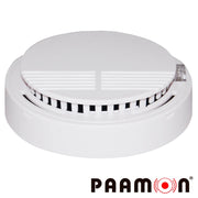 DETECTOR DE HUMO PAAMON PAM-SMK20 INALAMBRICO / AUTONOMO / MONTAJE EN TECHO O PARED / FÁCIL INSTALACIÓN / RANGO DE DETECCIÓN 25 MTS CUADRADOS/ ALIMENTACION POR MEDIO DE BATERIA (NO INCLUIDA)-Sensores-PAAMON-Bsai Seguridad & Controles