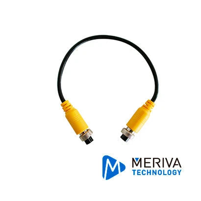 CABLE CONVERTIDOR DIN DE AVIACION 4 PINES MERIVA TECHNOLOGY M4HH CONECTOR HEMBRA-HEMBRA / 1.5M DE LARGO / AUDIO / VIDEO / ALIMENTACION *COMPATIBLE CON EL MONITOR MMV7*-Accesorios Videovigilancia-MERIVA TECHNOLOGY - STREAMAX-Bsai Seguridad & Controles