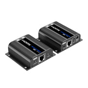 KIT EXTENSOR HDMI PARA DISTANCIAS DE 50 METROS / SOPORTA RESOLUCIONES 720 Y 1080P @ 60 HZ / CAT 6, 6A Y 7 / SALIDA LOOP EN EL TX PARA VISUALIZACIÓN LOCAL / CONFIGURACIÓN EDID / SOPORTA CONTROL REMOTO DEL EQUIPO FUENTE / ALIMENTE SOLO EL TX-Accesorios Generales-EPCOM TITANIUM-Bsai Seguridad & Controles