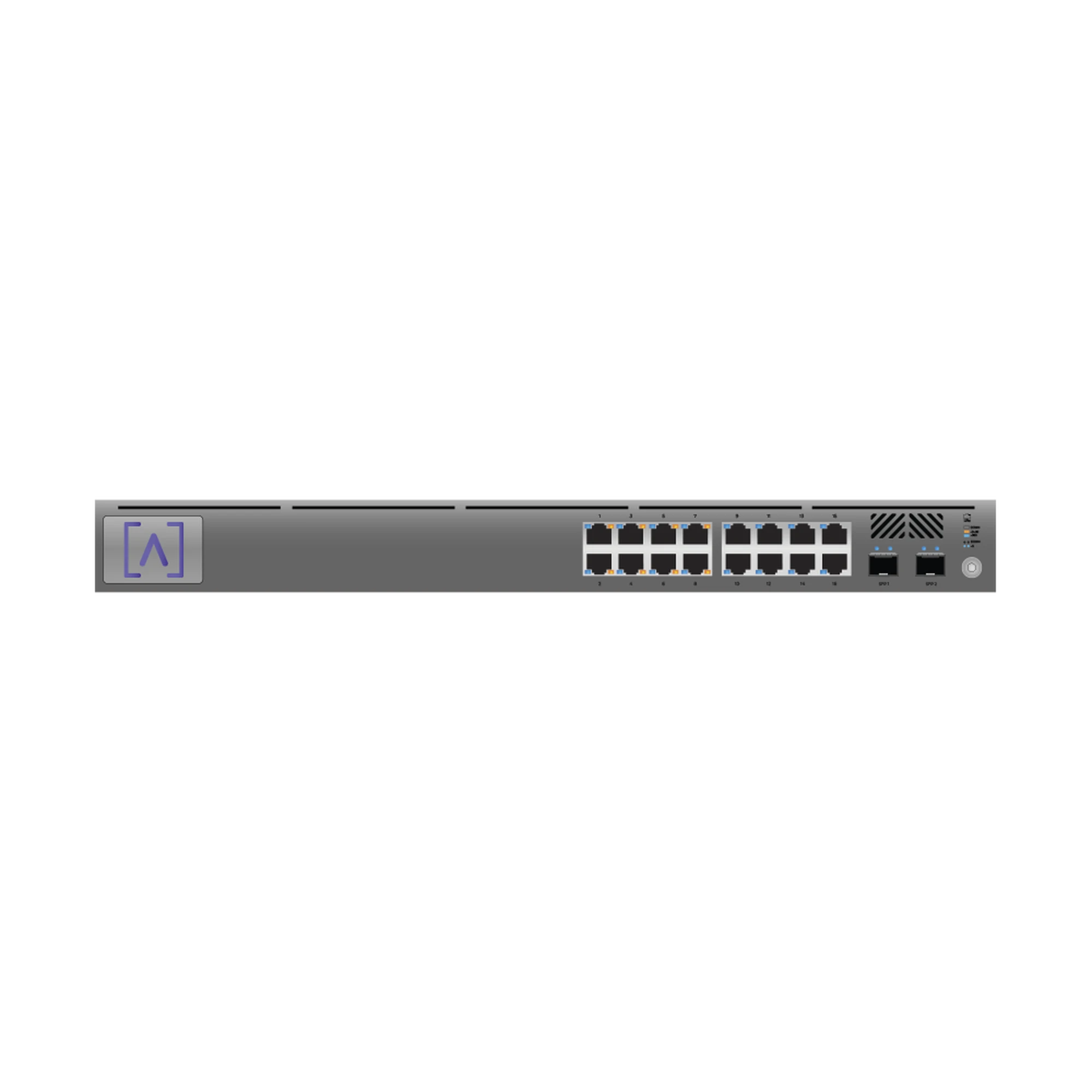 SWITCH GIGABIT POE+ ADMINISTRABLE / 16 PUERTOS 10/100/1000 MBPS + 2 PUERTOS SFP UPLINK / HASTA 120W / ALTA LABSCLOUD.-Networking-ALTA LABS-Bsai Seguridad & Controles