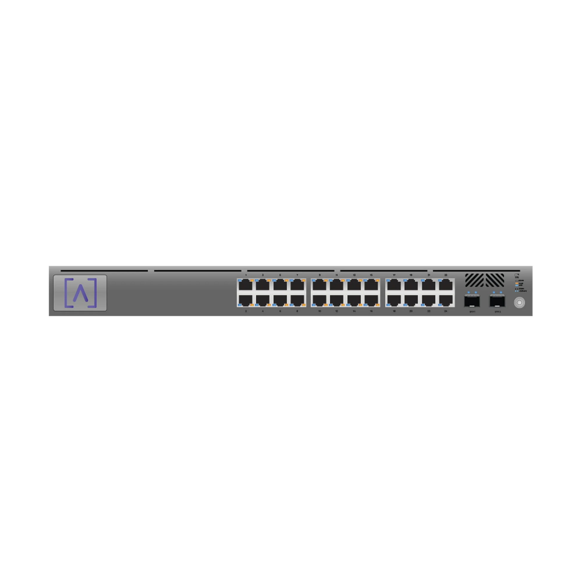 SWITCH GIGABIT POE+ ADMINISTRABLE / 24 PUERTOS 10/100/1000 MBPS (16 DE ELLOS POE+) + 2 PUERTOS SFP UPLINK / HASTA 240W / ALTA LABSCLOUD.-Networking-ALTA LABS-Bsai Seguridad & Controles