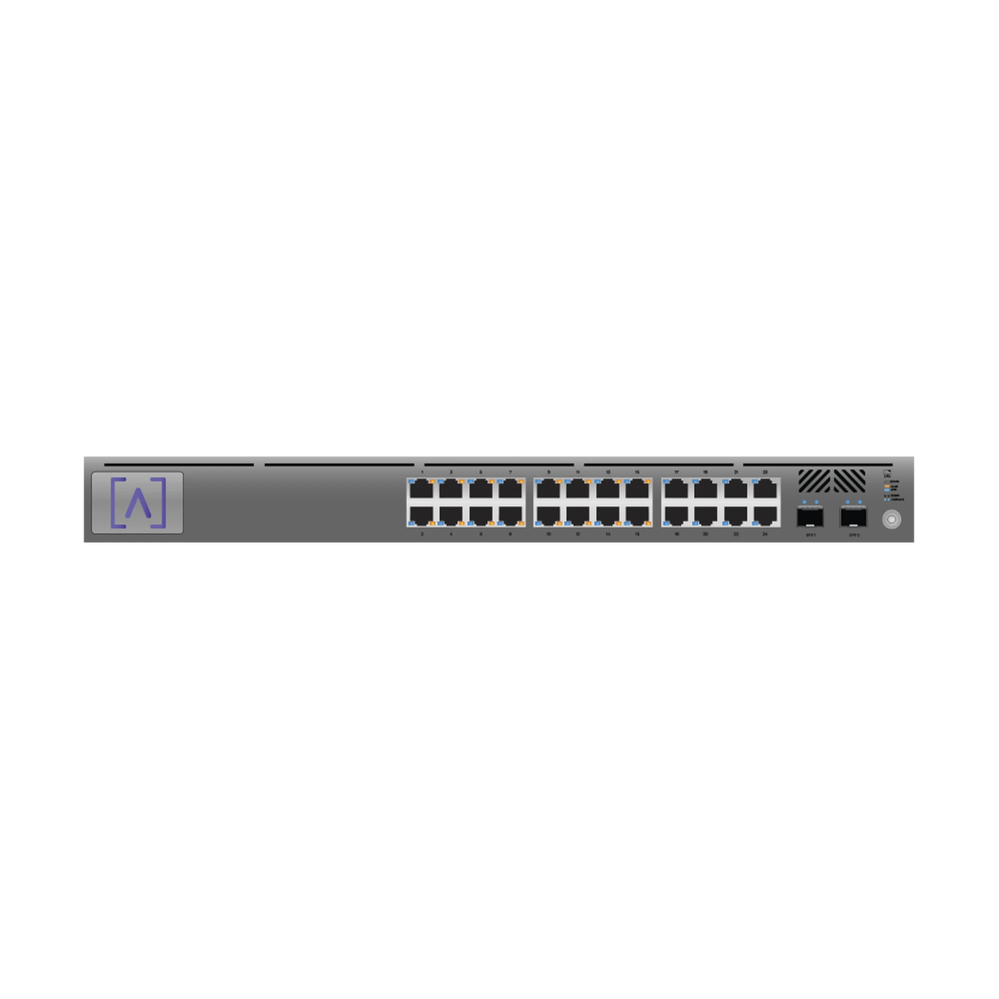 SWITCH GIGABIT POE+ ADMINISTRABLE / 24 PUERTOS 10/100/1000 MBPS (16 DE ELLOS POE+) + 2 PUERTOS SFP UPLINK / HASTA 240W / ALTA LABSCLOUD.-Networking-ALTA LABS-Bsai Seguridad & Controles