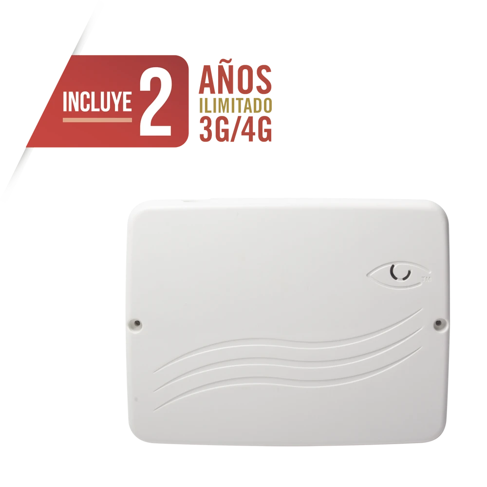 Panel de Alarma Cloud Híbrido 4G LTE / 8 Zonas Cableadas, 32 Inalámbricas / INCLUYE 2 AÑOS 3G/4GLTE ILIMITADOS / Programación 100% vía WEB / ALTA SEGURIDAD-M2M SERVICES-Bsai Seguridad & Controles