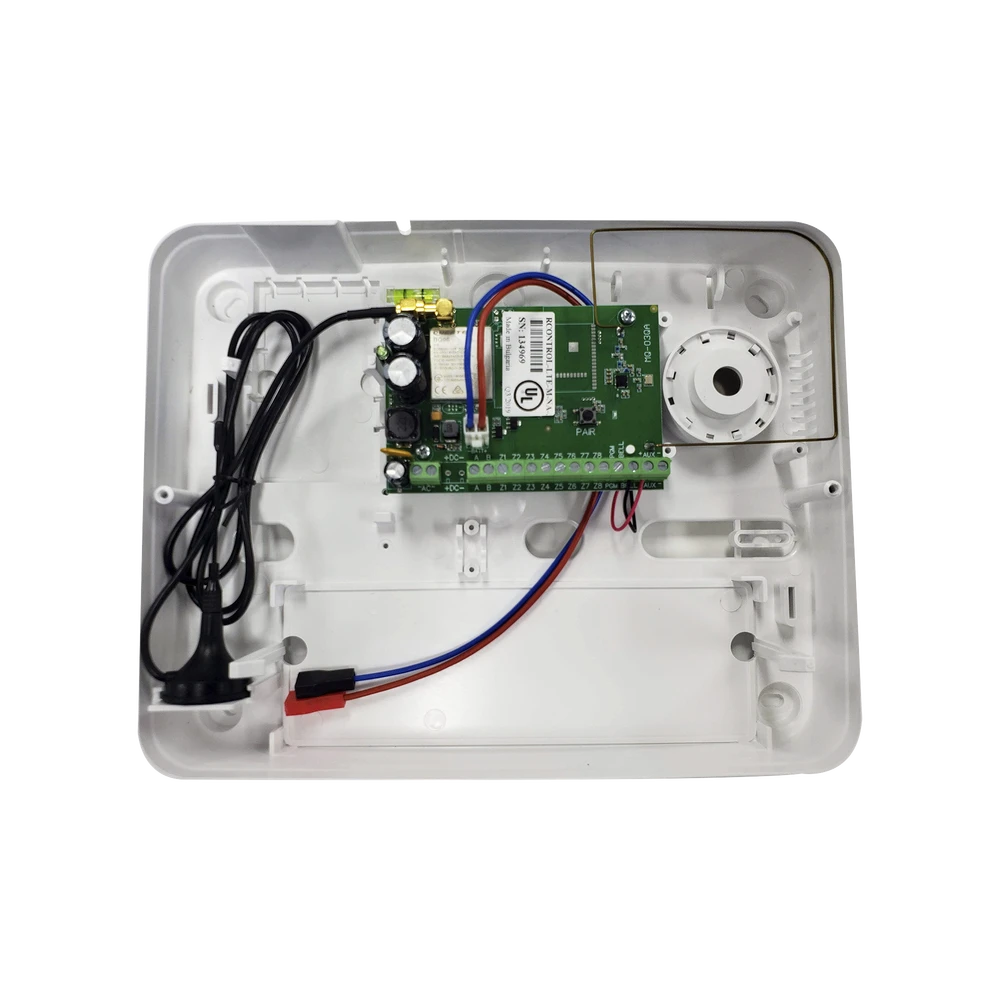 Panel de Alarma Cloud Híbrido 4G LTE / 8 Zonas Cableadas, 32 Inalámbricas / INCLUYE 2 AÑOS 3G/4GLTE ILIMITADOS / Programación 100% vía WEB / ALTA SEGURIDAD-M2M SERVICES-Bsai Seguridad & Controles