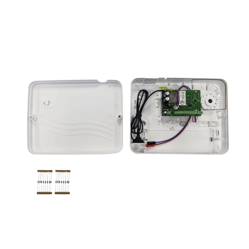 Panel de Alarma Cloud Híbrido 4G LTE / 8 Zonas Cableadas, 32 Inalámbricas / INCLUYE 2 AÑOS 3G/4GLTE ILIMITADOS / Programación 100% vía WEB / ALTA SEGURIDAD-M2M SERVICES-Bsai Seguridad & Controles