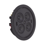 ALTAVOZ DELGADO DE 3 VÍAS PARA EMPOTRAR EN EL TECHO TRES WOOFERS DE 3 ", UN ALTAVOZ DE MEDIOS DE 3" Y (1) TWEETER DE CÚPULA DE SEDA DE 20 MM-Audio, Video y Voceo-CURRENT AUDIO-Bsai Seguridad & Controles