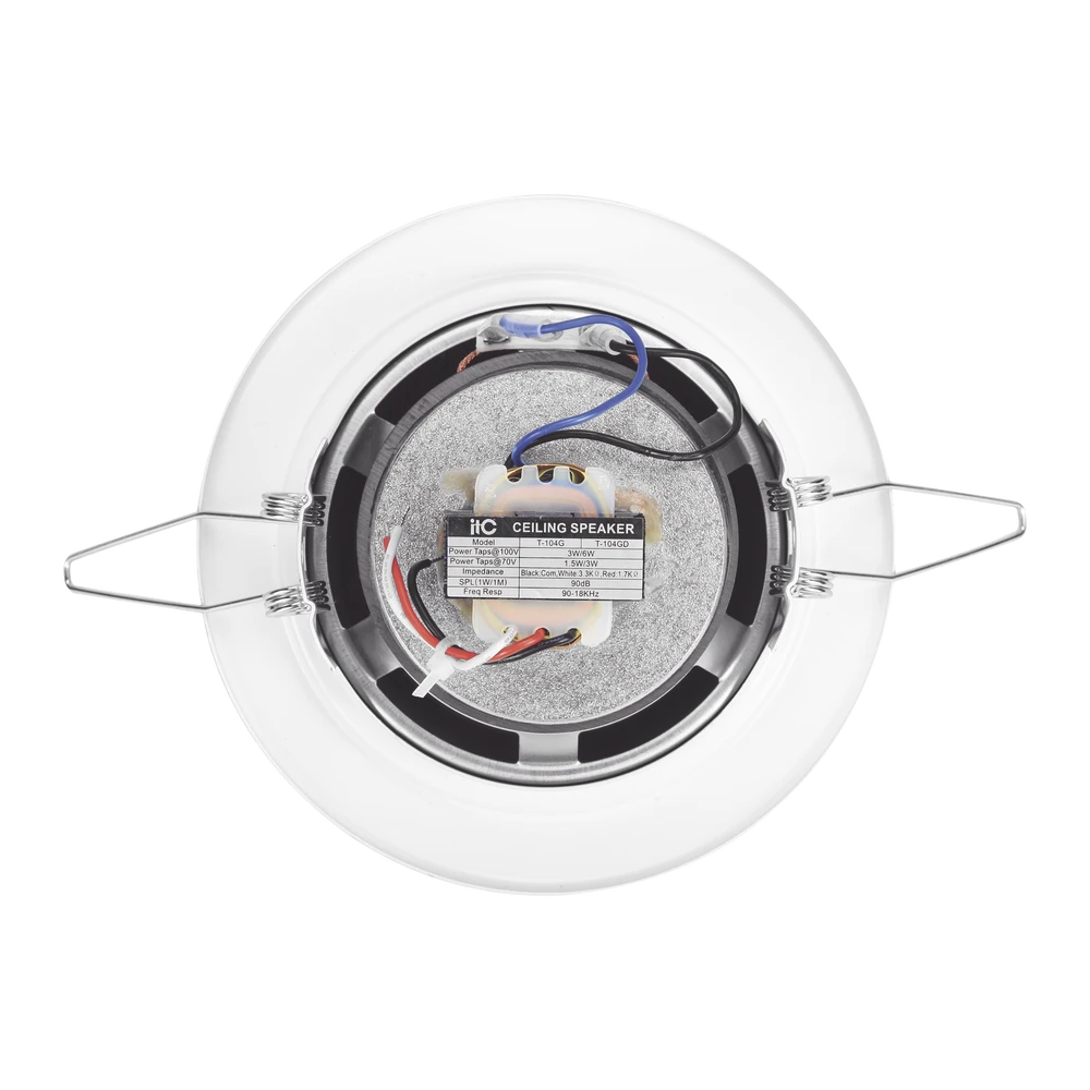 ALTAVOZ PARA MONTAJE EN TECHO DE 4" DE 3-6W CON FRENTE METÁLICO PARA INTEMPERIE-Megafonia y Audioevacuacion-EPCOM PROAUDIO-Bsai Seguridad & Controles