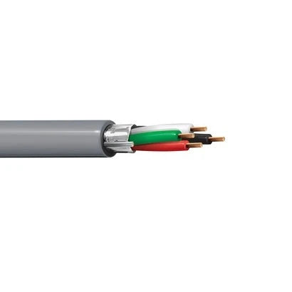CABLE PARA SEGURIDAD Y SONIDO BELDEN 5202FE 0081000 FORRO PVC GRIS CMR RISER 4 CONDUCTORES CALIBRE 16 AWG MULTIFILAR 100% COBRE BLINDADO USO INTERIOR ESPECIAL PARA APLICACIONES SISTEMAS DE SEGURIDAD, INTERCOMUNICADOR/PA, AUDIO / ALTAVOZ, CONTROLES CON ...-Audio / Control / Intrusión-BELDEN-Bsai Seguridad & Controles