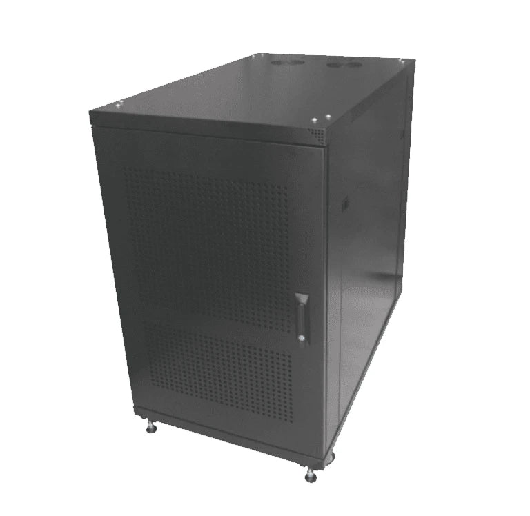 SBETECH GNL20URV600PC - GABINETE DE PISO DE 19"/ 20 UR / PUERTA VENTILADA / ANCHO 60.0 CM / PROFUNDO 50.0 CM / ALTO 100.0 CM-Gabinetes Piso / Pared-SBE TECH-Bsai Seguridad & Controles