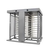 TORNIQUETE DOBLE / CUERPO COMPLETO / INTERIOR/EXTERIOR / 100% ACERO CON PINTURA GRIS / EJE CENTRAL DE ACERO INOXIDABLE / ACABADO DE LUJO / ALTO TRÁFICO-Torniquetes y Puertas de Cortesía-ACCESSPRO-Bsai Seguridad & Controles