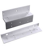 DAHUA DHI-ASF280ZL BRACKET Z L/ SOPORTE PARA ELECTROIMÁN DE 280 KG/ ALUMINIO-Accesorios - Control de Acceso-DAHUA-Bsai Seguridad & Controles