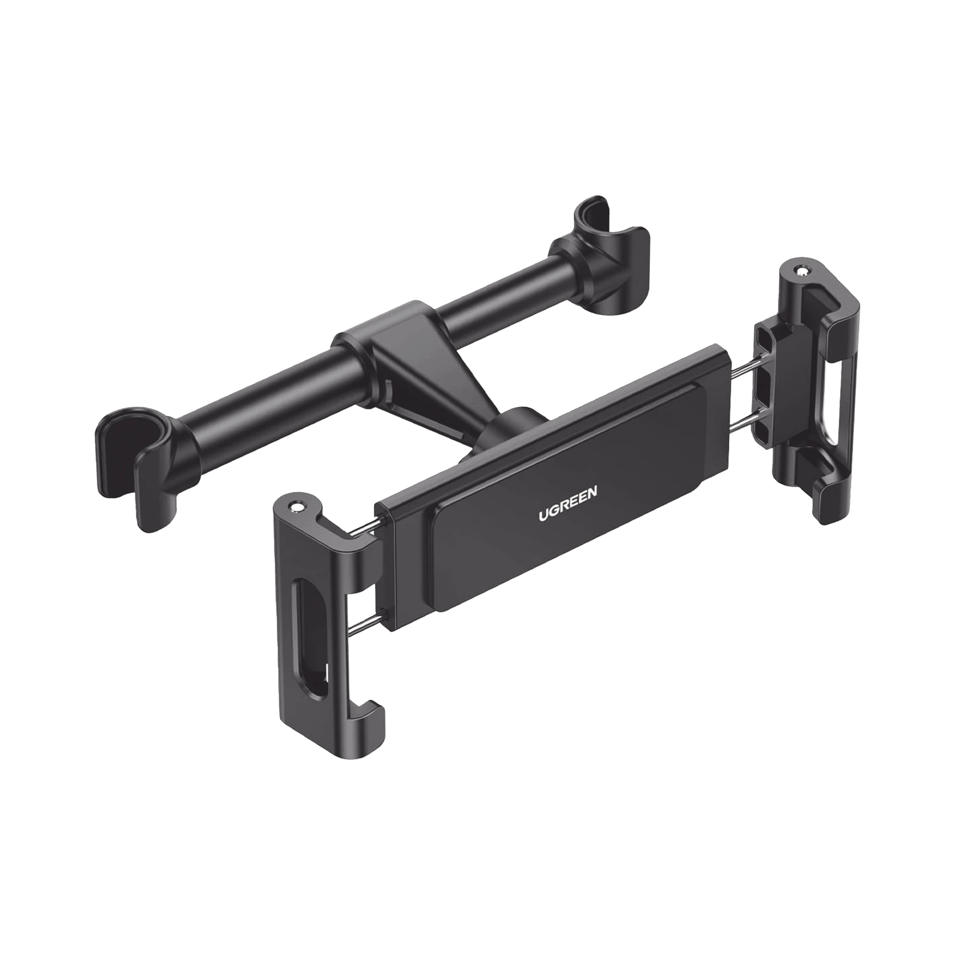 SOPORTE DE CELULAR PARA REPOSACABEZAS DE AUTOMÓVIL / COMPATIBILIDAD CON DISPOSITIVOS DE 4.7'' A 12.9'' / AJUSTABLE DE 101-144MM / ROTACIÓN DE 360° / GOMA ANTI-ARAÑAZOS / DISEÑO PLEGABLE / ANTI VIBRACIÓN / ALUMINIO +-PC y Smartphones-UGREEN-Bsai Seguridad & Controles