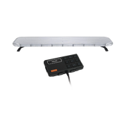 BARRA DE LUCES LED DE 47 ROJO/AZUL/AMBAR , DE 132 LEDS, CONTROLADOR INCLUIDO, IDEAL PARA EQUIPAR UNIDADES DE SEGURIDAD PUBLICA-Torretas-EPCOM INDUSTRIAL SIGNALING-Bsai Seguridad & Controles