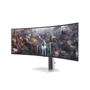 MONITOR GAMER 49" ODYSSEY OLED DUAL QHD 5120X 1440 / RELACION 32:9 / HDMI/DP/USB HUB / ACTUALIZACION 240HZ / TIEMPO DE RESPUESTA 0.03MS /AMD FREESYNC PREMIUM PRO-Monitores Pantallas y Mobiliario-SAMSUNG ELECTRONICS-Bsai Seguridad & Controles