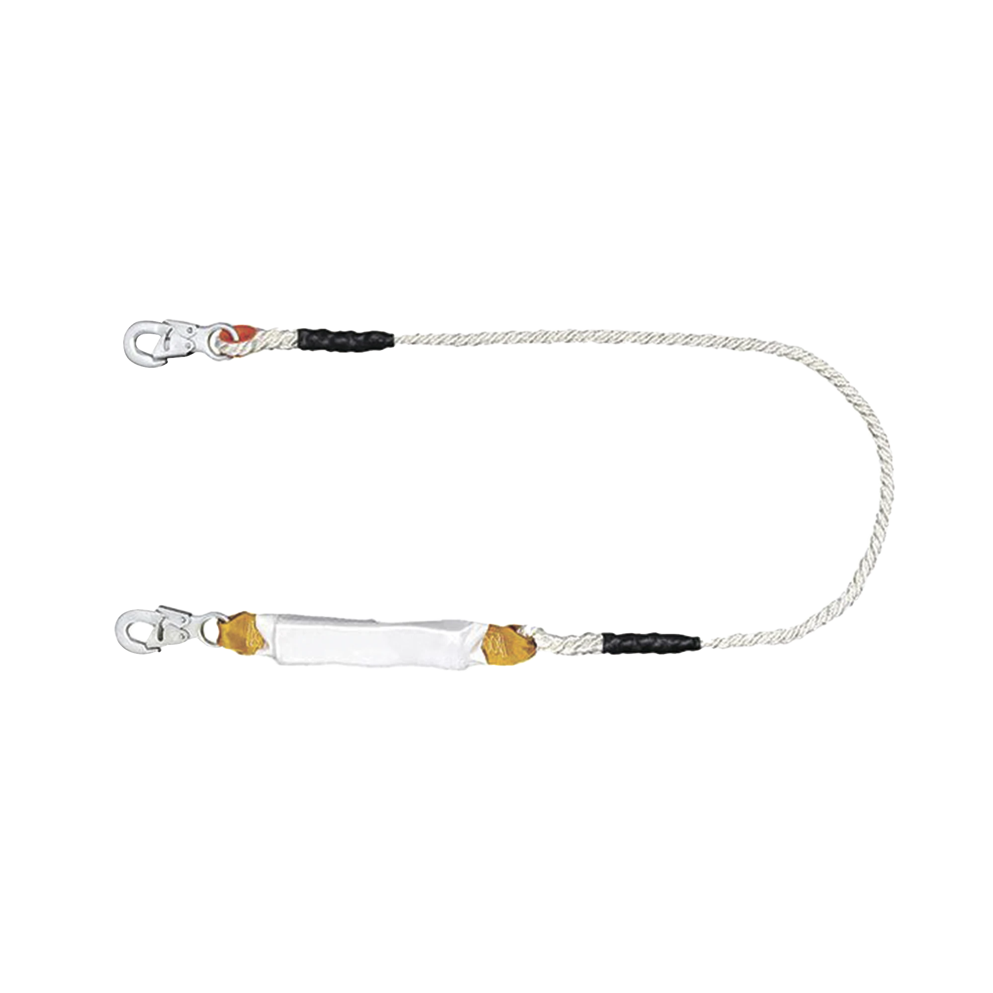 AMORTIGUADOR CON CABLE DE PROTECCIÓN DE NYLON Y 2 GANCHOS DE SEGURO DOBLE.-Herramientas-TULMEX-Bsai Seguridad & Controles