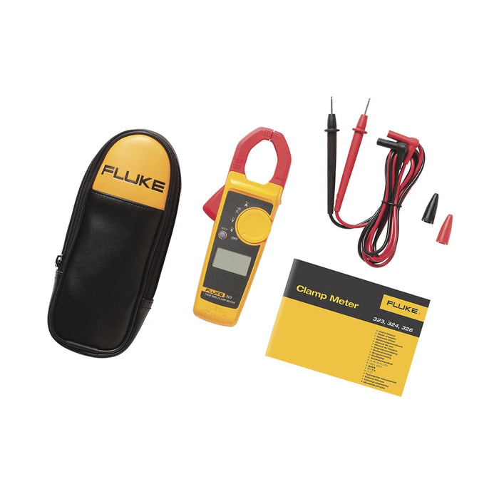 AMPERIMETRO DE GANCHO DE VERDADERO VALOR EFICAZ (TRUE RMS), MEDIDA DE CORRIENTE EN CA DE 400 A Y TENSIÓN EN CA Y CC DE 600V-Herramientas-FLUKE-Bsai Seguridad & Controles