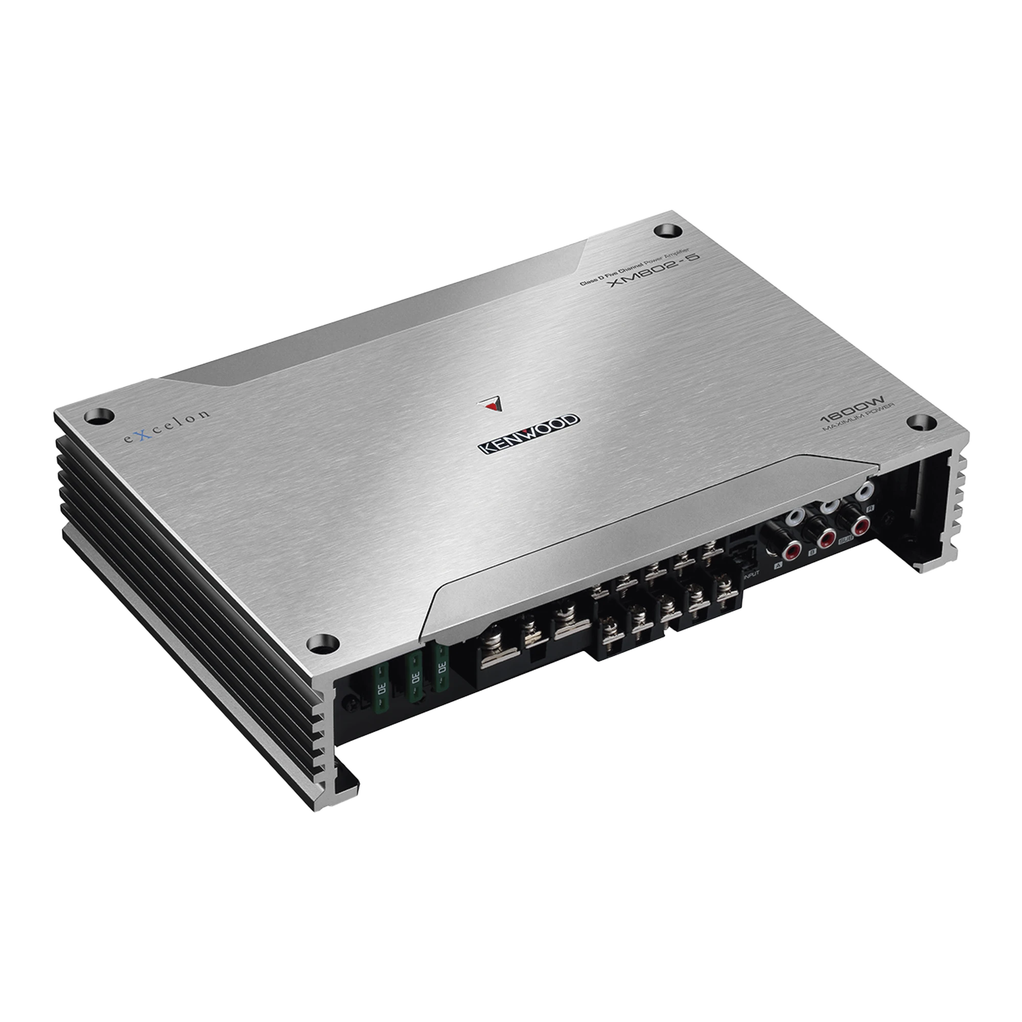 AMPLIFICADOR DE AUDIO CLASE D DE 5 CANALES DE 1600 W DE SALIDA MÁXIMA-Soluciones Marinas-JVC KENWOOD-Bsai Seguridad & Controles