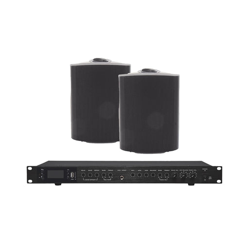 AMPLIFICADOR DE AUDIO CON 2 BOCINAS OL-5BK | 2 X 60W | BAJA IMPEDANCIA 4 - 8Ω | REPRODUCTOR BLUETOOTH, FM, USB, SD | EFECTOS INTEGRADOS DELAY, ECHO, REPEAT-Audio residencial/Comercial-EPCOM PROAUDIO-Bsai Seguridad & Controles