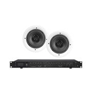 AMPLIFICADOR DE AUDIO CON 2 BOCINAS SP6 | 2 X 60W | BAJA IMPEDANCIA 4 - 8Ω | REPRODUCTOR BLUETOOTH, FM, USB, SD | EFECTOS INTEGRADOS DELAY, ECHO, REPEAT-Megafonía y Audioevacuación-EPCOM PROAUDIO-Bsai Seguridad & Controles