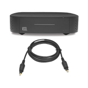 AMPLIFICADOR UNA ZONA DE 2 CANALES, 50 W POR CANAL, CON CABLE TOSLINK INCLUIDO, TRANSMISIÓN POR CHROMECAST, AIRPLAY, ALEXA CAST, SPOTIFY CONNECT-Audio, Video y Voceo-VSSL-Bsai Seguridad & Controles