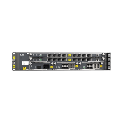 OLT CARRIER CLASS MODULAR GPON, 2 RANURAS, 2 TARJETAS DE 16 PUERTOS GPON, 1 FUENTE DE CA, 2 UR-Redes FTTH/PON-FIBERHOME-AN5516-04-AC-Bsai Seguridad & Controles