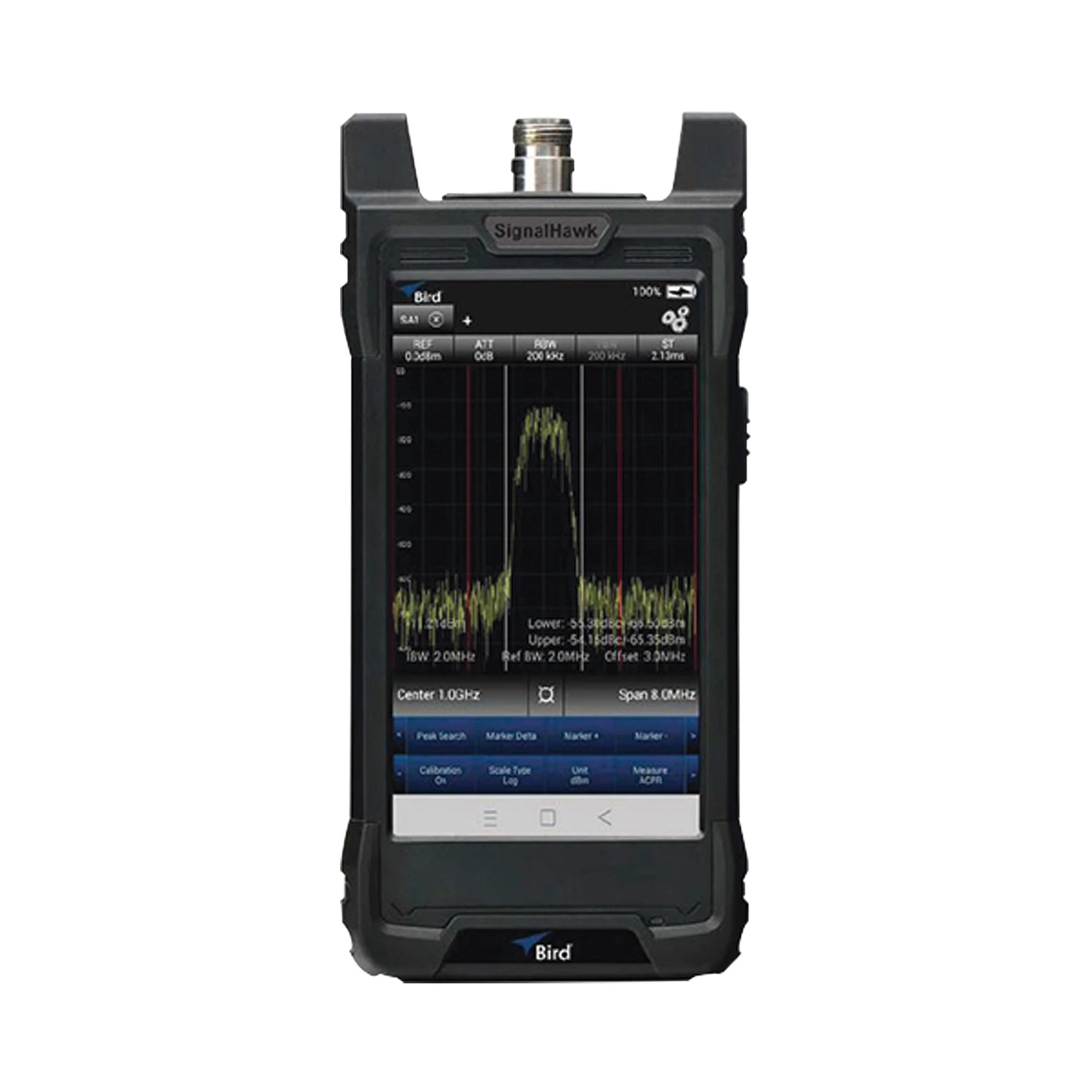ANALIZADOR DE ESPECTRO PORTÁTIL SIGNAL HAWK, 9 KHZ A 6 GHZ, INCLUYE ESTUCHES DE USO RUDO Y LIGERO, BATERÍA LI-ION, ADAPTADOR 12V, LÁPIZ TÁCTIL, ADAPTADOR USB-C A USB-A, MANUAL DE INSTRUCCIÓN.-Equipo de Laboratorio-BIRD TECHNOLOGIES-Bsai Seguridad & Controles
