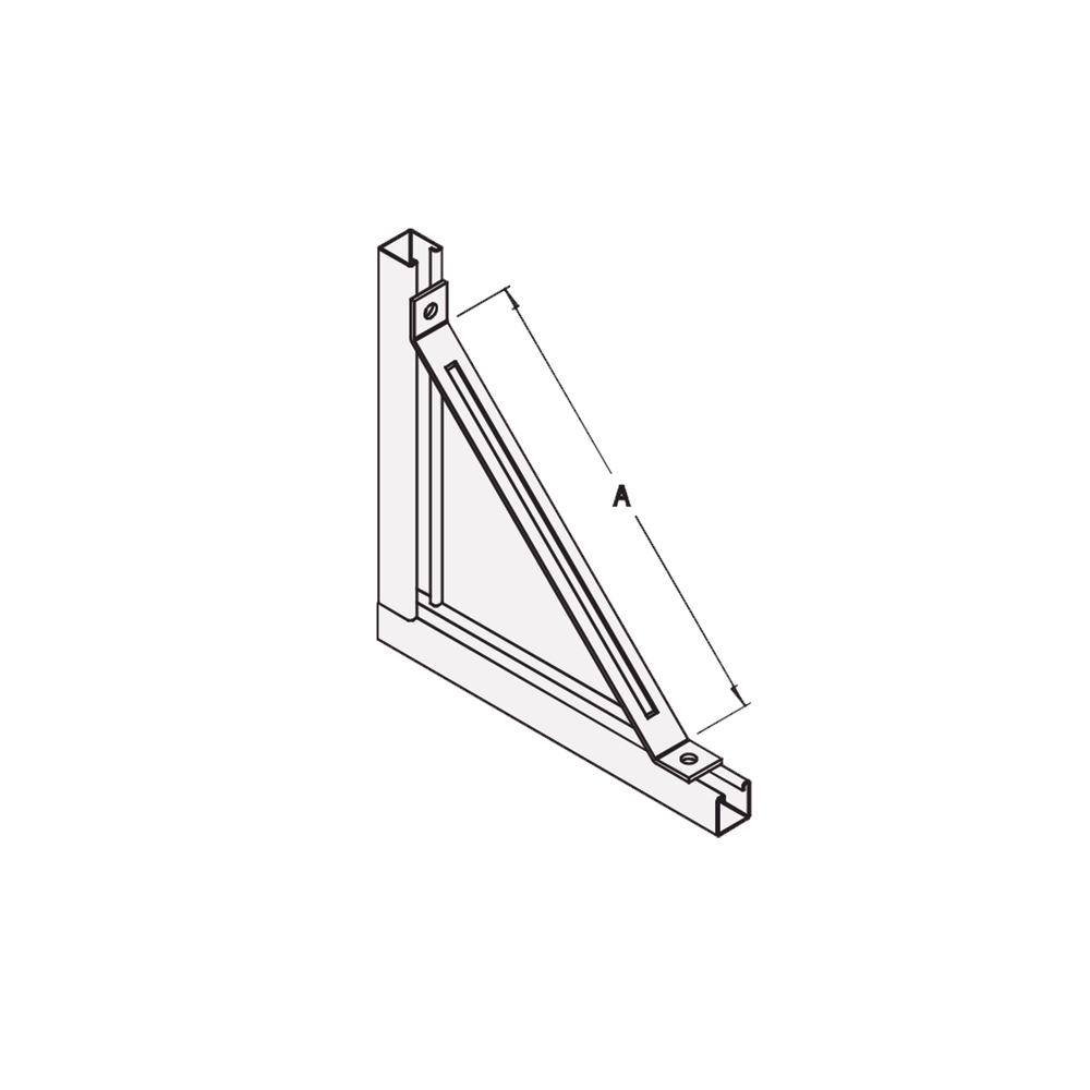 BASE RECTANGULAR CON 2 PERFORACIONES PARA PERFIL SENCILLO.-Área Eléctrica-ANCLO-Bsai Seguridad & Controles