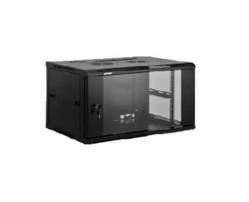 SAXXON SXR4U5404A - GABINETE PARA MONTAJE EN PARED / PUERTA DE CRISTAL TEMPLADO / 4 UR / ANCHO 53 CM X PROFUNDIDAD 40 CM X ALTO 21 CM-Gabinetes Piso / Pared-SAXXON-SXN4820001-Bsai Seguridad & Controles