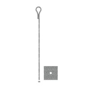 ANCLA PARA RETENIDA PARA MURO CON OJO DE LLAVE GALVANIZADO ELECTROLÍTICO.-Torres y Mástiles-SYSCOM TOWERS-Bsai Seguridad & Controles