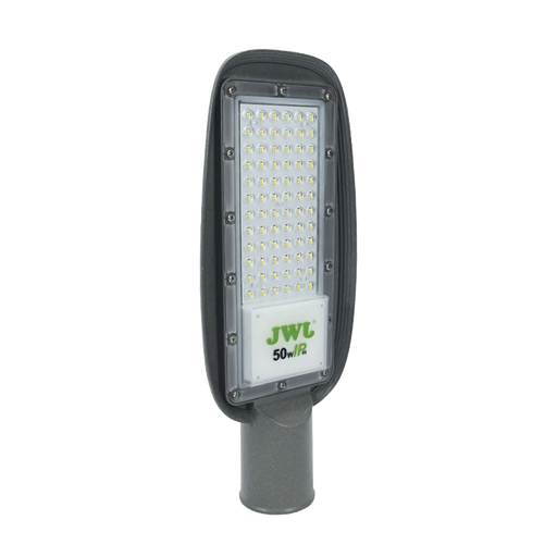 LUMINARIA LED CON FOTOCELDA 50 W/ 100 - 265 V CA ~50/60 HZ / COLOR BLANCO/ DIMENSIONES 160 X 390 X 78 MM / ÁNGULO DE LUZ 135°-Iluminación-JWJ-39112102-Bsai Seguridad & Controles