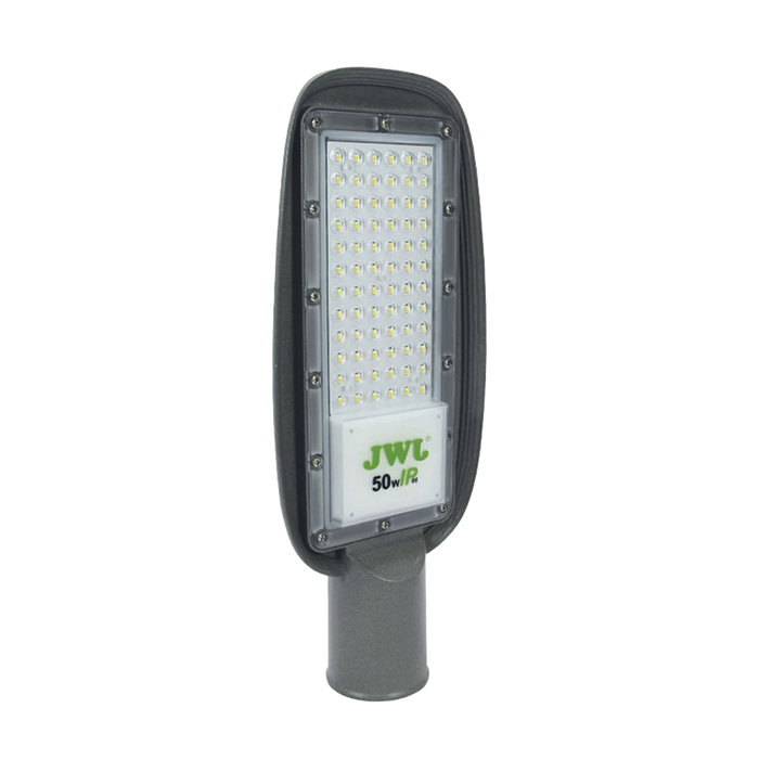 LUMINARIA LED CON FOTOCELDA 50 W/ 100 - 265 V CA ~50/60 HZ / COLOR BLANCO/ DIMENSIONES 160 X 390 X 78 MM / ÁNGULO DE LUZ 135°-Iluminación-JWJ-39112102-Bsai Seguridad & Controles