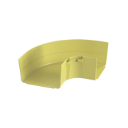 ÁNGULO RECTO A 90º HORIZONTAL, PARA CANALETAS FIBERRUNNER? 6X4, COLOR AMARILLO-Canaletas-PANDUIT-Bsai Seguridad & Controles