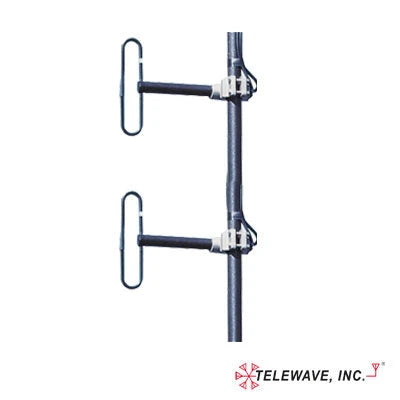 ANTENA BASE UHF, 2 DIPOLOS, 406-512 MHZ, 500 W, N MACHO.-Antenas-TELEWAVE, INC-Bsai Seguridad & Controles
