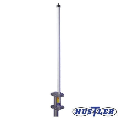 ANTENA BASE VHF 160-170 MHZ, FIBRA DE VIDRIO, 6 DB DE GANANCIA, SERIE HX PARA CLIMAS EXTREMOS-Antenas-HUSTLER-HX6-160-70-Bsai Seguridad & Controles