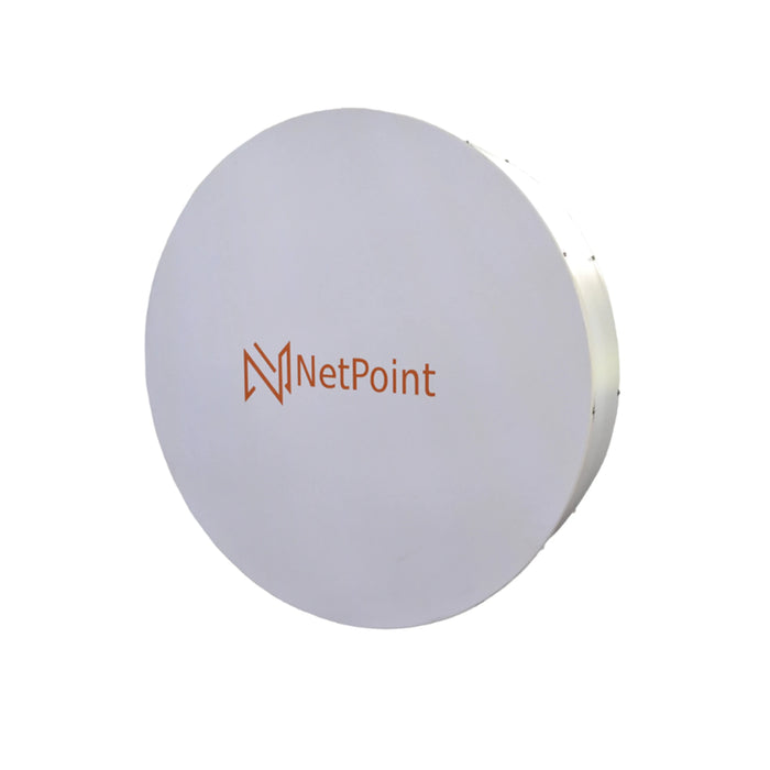 ANTENA BLINDADA DE ALTO RENDIMIENTO DE 3 FT, 10 A 11 GHZ, GANANCIA 38 DBI, CONECTORES DE GUÍA DE ONDA PARA RADIOS B11, MONTAJE CON ALINEACIÓN MILIMÉTRICA.-Enlaces PtP y PtMP-NetPoint-NP11-Bsai Seguridad & Controles