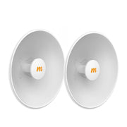 ANTENA DISH MODULAR TWIST MIMOSA N5-X25 429MM DIAMETRO GANANCIA DE 25DBI 4.9-6.4 GHZ PARA RADIOS C5X Y B5X (CONTIENE 2 ANTENAS)-Enlaces-MIMOSA-Bsai Seguridad & Controles