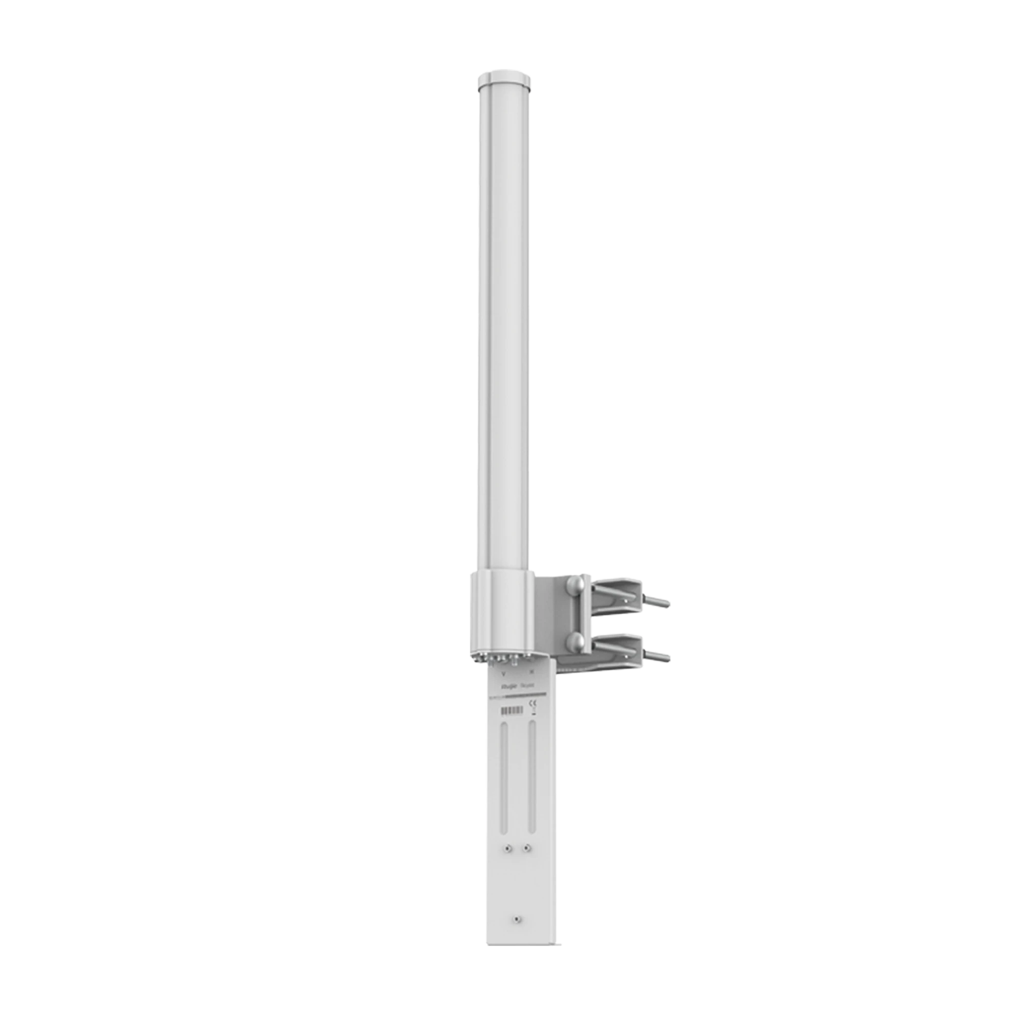 ANTENA OMNIDIRECCIONAL DE 360° AIRMETRO CON 13 DBI EN BANDA 5GHZ (5150-5850 MHZ) SLANT 90° COMPATIBILIDAD MULTI-MARCA PARA ENLACES MULTIPUNTO, CONECTORES SMA HEMBRA INVERSO.-Enlaces PtP y PtMP-RUIJIE-Bsai Seguridad & Controles