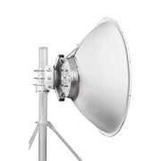 ANTENA PARABÓLICA 4 FT PARA RADIO B11, GANANCIA DE 41 DBI, CONECTOR GUÍA DE ONDA, 10.1-12 GHZ, 1.2 M, MONTAJE INCLUIDO-Antenas-JIROUS-Bsai Seguridad & Controles
