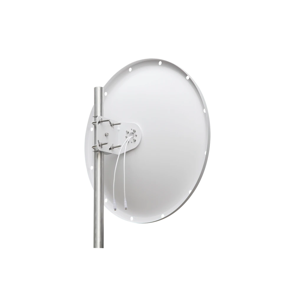 ANTENA PARABÓLICA DE FRECUENCIA EXTENDIDA, 4.8 - 6.5 GHZ, 28 DBI, CONECTORES SMA-MACHO INVERSO-Antenas-TXPRO-Bsai Seguridad & Controles