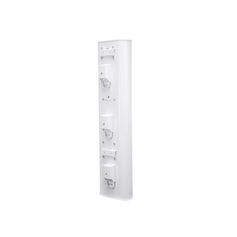 ANTENA SECTORIAL BLINDADA DE 90º DE COBERTURA 5 GHZ (5.15 - 5.85 GHZ), DIVIDIDA EN 3 BLOQUES DE 30º, IDEAL PARA ALTA DENSIDAD DE SUSCRIPTORES-Antenas-UBIQUITI-Bsai Seguridad & Controles