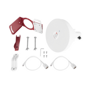 ANTENA SECTORIAL SIMÉTRICA DE 30 °, 19 DBI, 4.9-6.5 GHZ, IDEAL PARA AMBIENTES DE ALTO RUIDO, TIPO DE CONECTOR N-HEMBRA, CON MONTAJE Y JUMPERS INCLUIDOS-Enlaces PtP y PtMP-TXPRO-Bsai Seguridad & Controles
