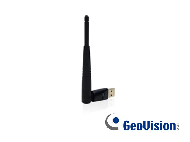 ANTENA WIFI USB GEOVISION GV-WIFI ADAPTER V2 PARA CAMARAS BOX GEOVISION 2.4GHZ 52MBPS COMPATIBLE WINDOWS Y LINUX-Acceso-GEOVISION-Bsai Seguridad & Controles