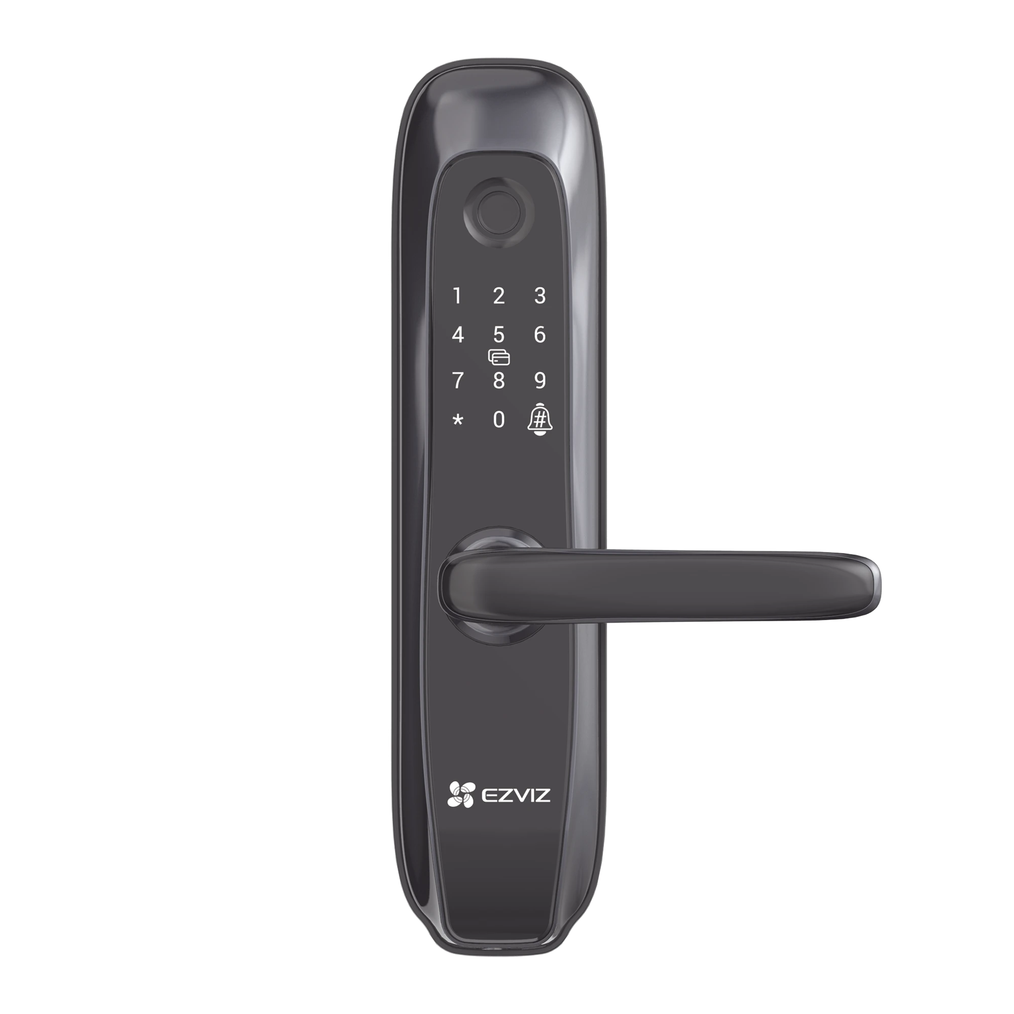 CERRADURA INTELIGENTE / ZIGBEE / CÓDIGOS TEMPORALES PARA VISITANTES / LECTURA DE HUELLA / LECTURA DE TARJETAS / APERTURA CON CÓDIGO / BOTON PARA TIMBRAR / ANTI-INTRUSIÓN-Cerraduras-EZVIZ-Bsai Seguridad & Controles