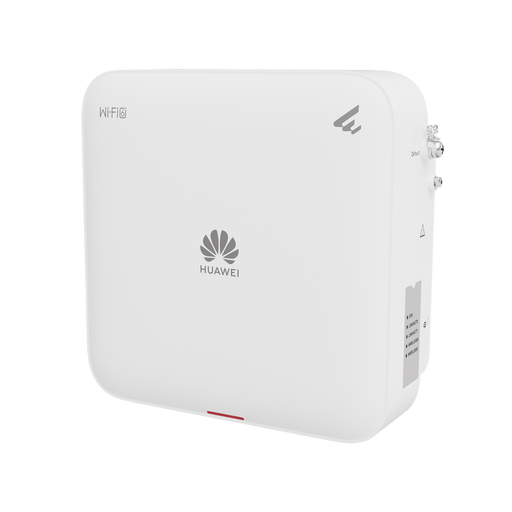 PUNTO DE ACCESO EXTERIOR WI-FI 6 / 1.775 GBPS / MU-MIMO 2X2:2 (2.4GHZ Y 5GHZ) / SMART ANTENNA / IP68 / PUERTO GE Y PUERTO SFP / BLE / CON ADMINISTRACIÓN GRATUITA DESDE LA NUBE-HUAWEI-AP761-Bsai Seguridad & Controles